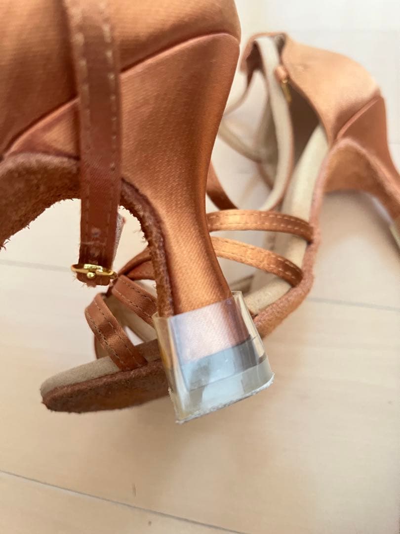 ラテン用ダンスシューズLala Dance テラコッタ22.5