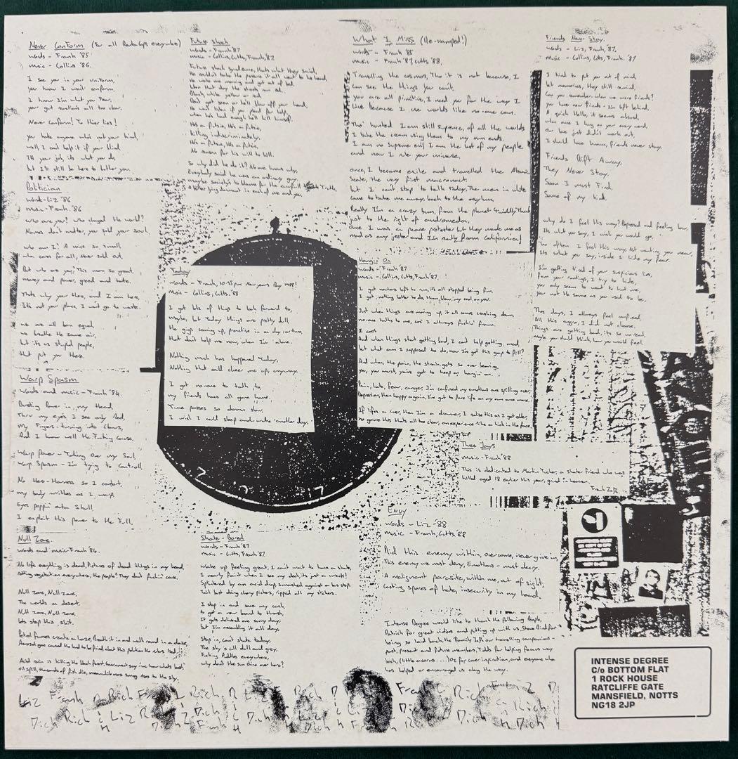 INTENSE DEGREE レコード　美品