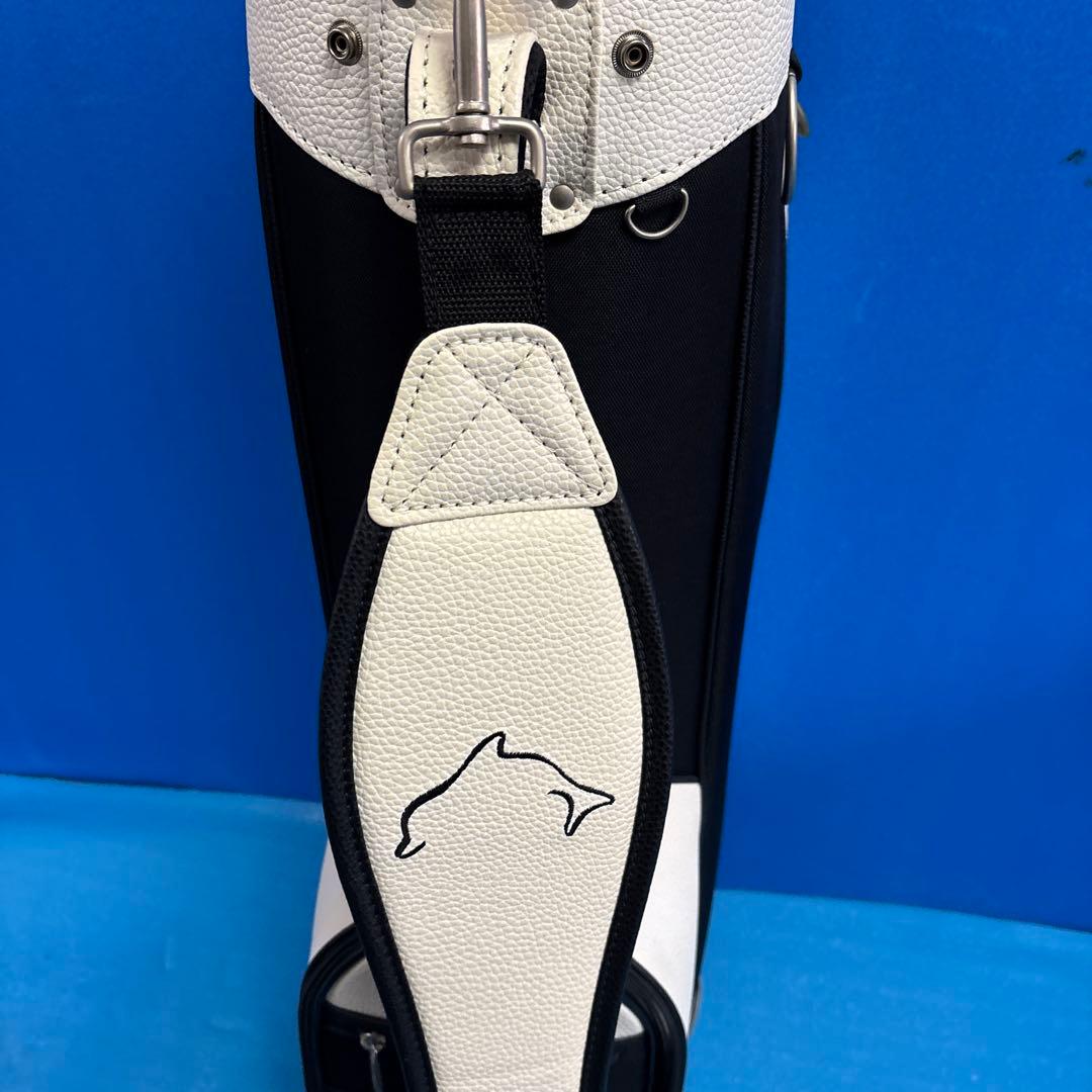 Dolphin Sports ゴルフバッグ・黒/白