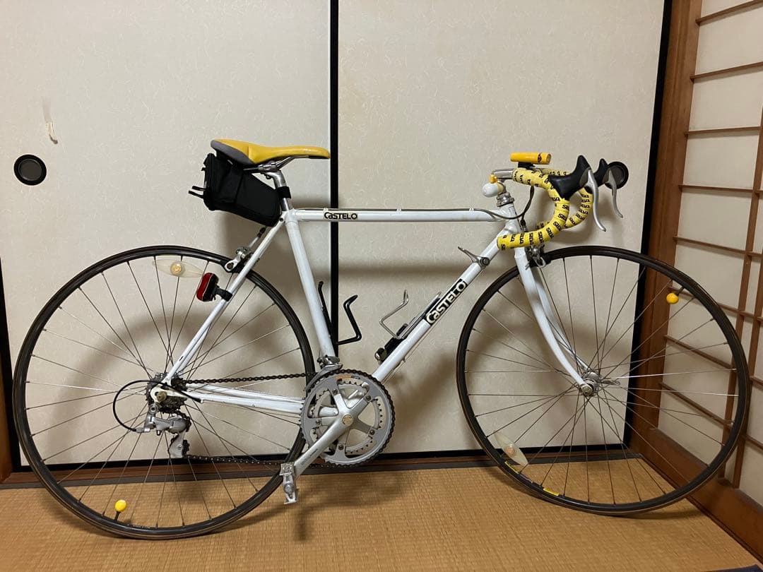 スポンジボブ　CASTELO 80〜90年代　ロードバイク