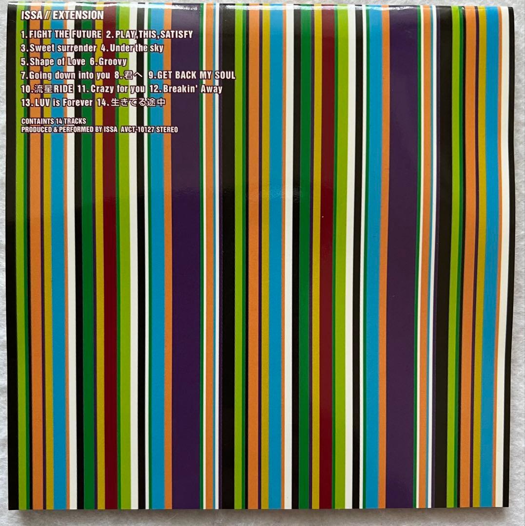 美品/貴重 直筆サイン付き ISSA EXTENSION アルバムCD1枚
