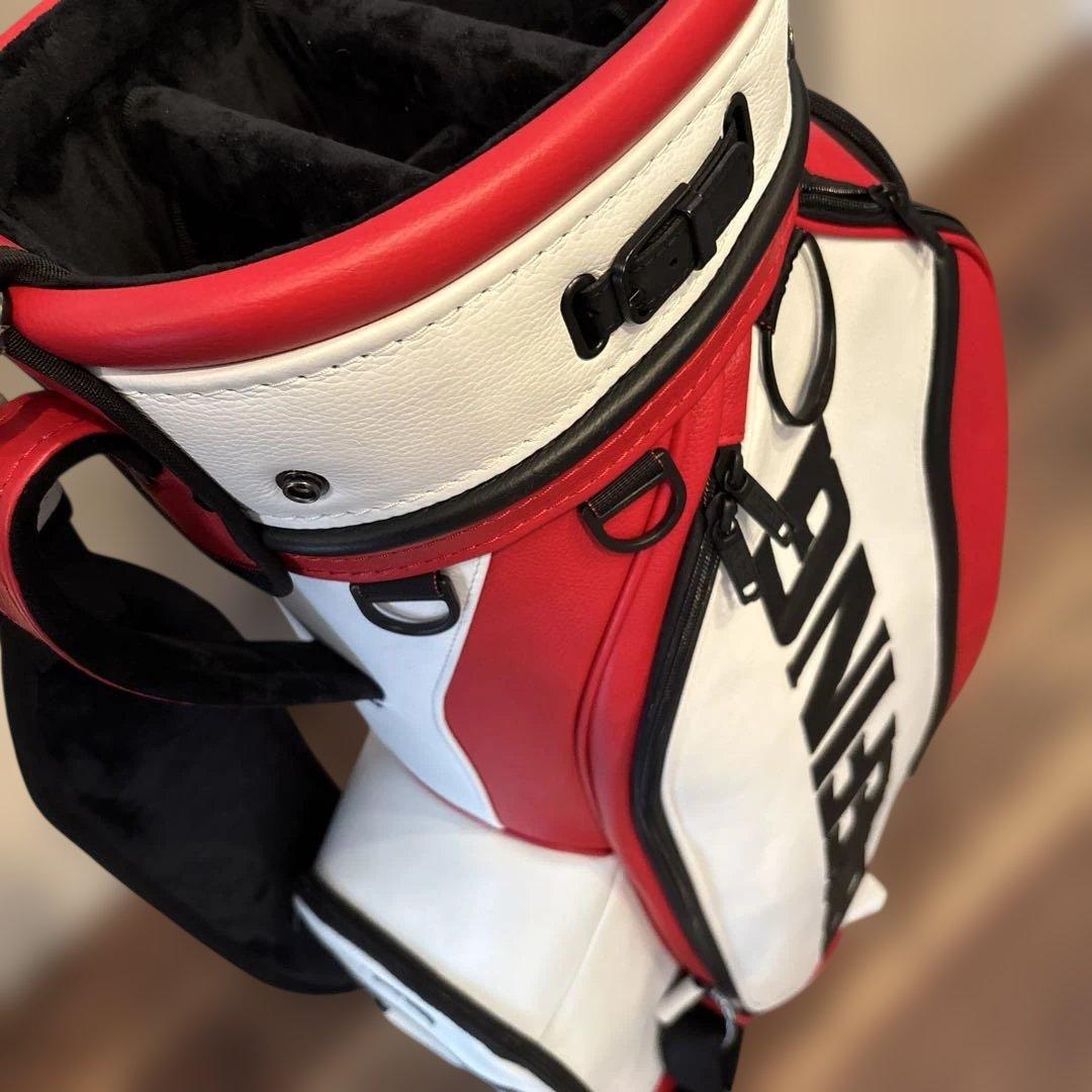 ブリーフィング キャディバッグ CR-11 本革　フードなし　美品