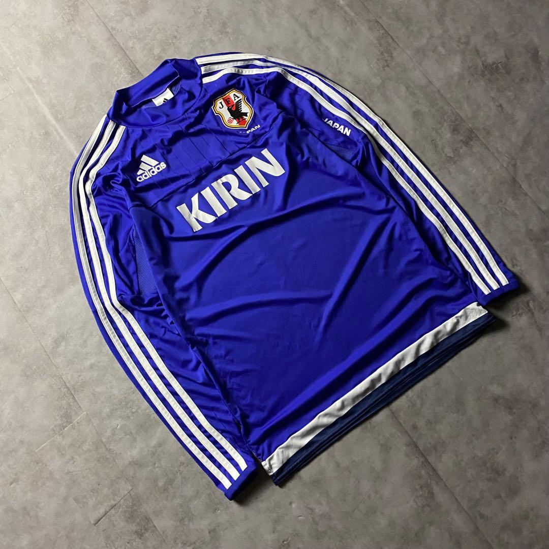 【入手困難】日本代表 2015 トレーニングウェア 伸縮素材 adidas 軽量