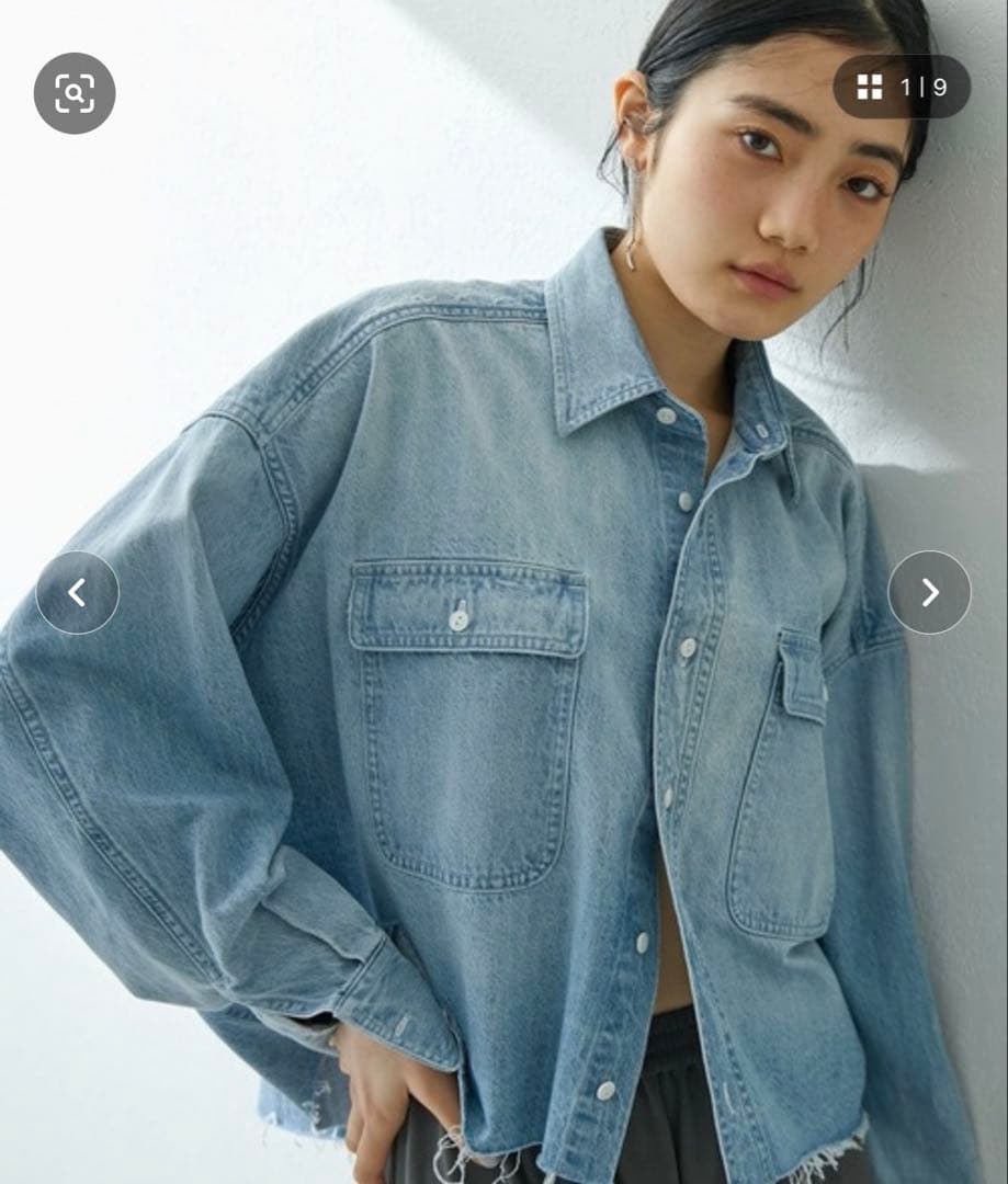 Whim Gazette デニムシャツ