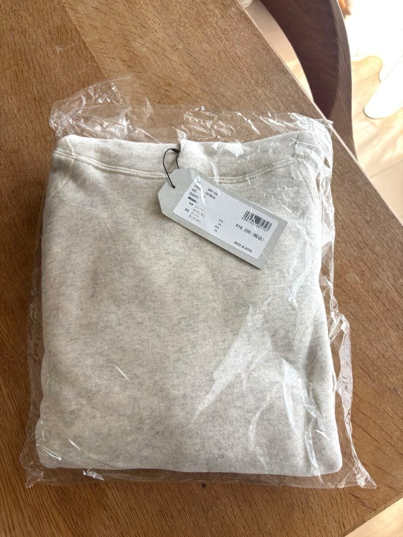 IITO エアリースウェットパーカー オートミール 新品 S 16800円