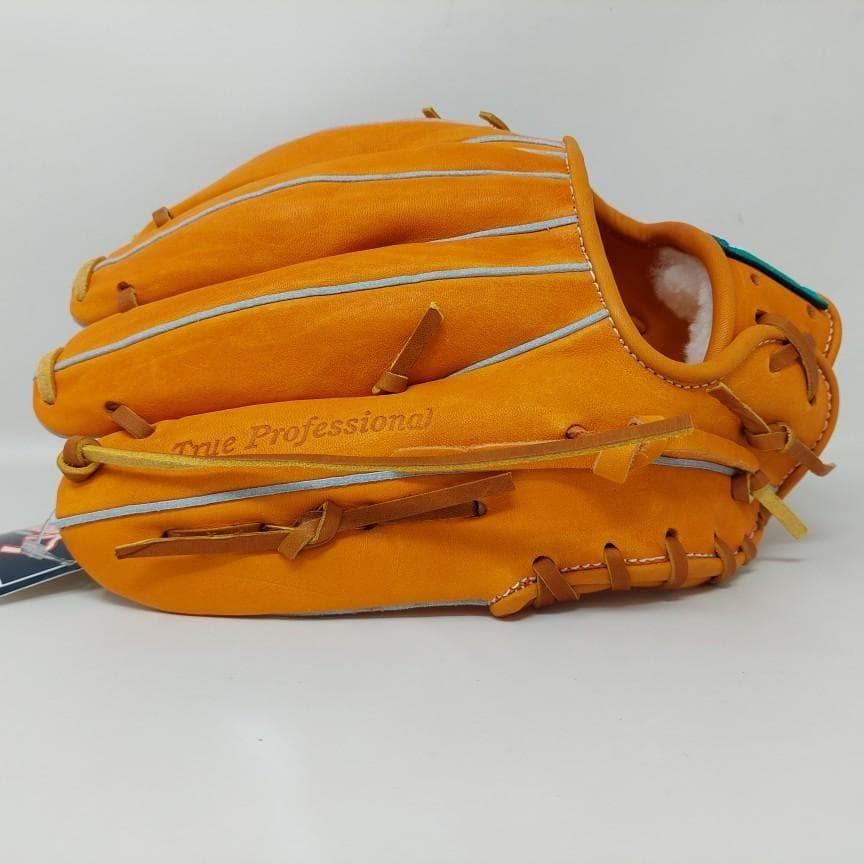 ラベル交換T5 久保田スラッガー 軟式グラブ KSN-L7S 右投げ オレンジ