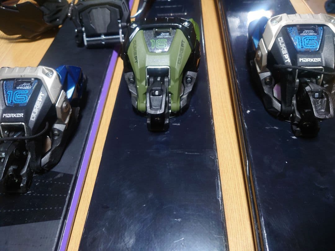 Marker　DUKE　PT 16 ブレーキ120mm クランポン付き