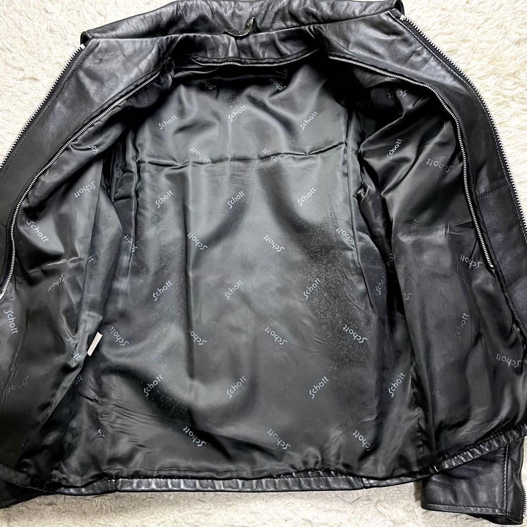◆入手困難/2way◆SCHOTT シングルライダース レザージャケット 642