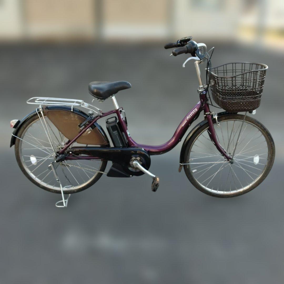[830]送料無料 ブリヂストン Assista 電動自転車 大容量バッテリー付