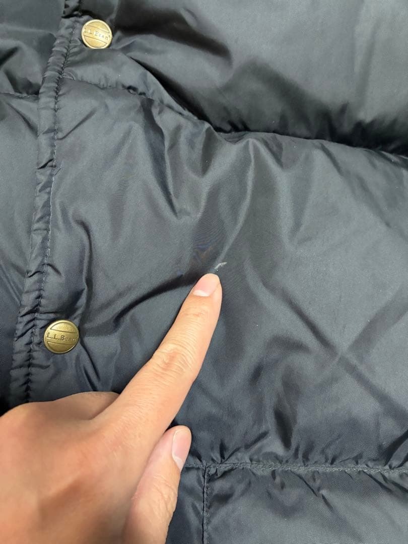 L.L.Bean ダウンベスト XL(TALL) ブラック エルエルビーン