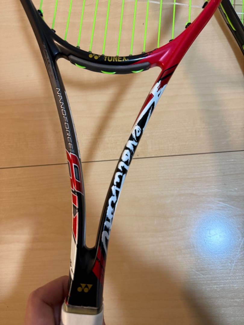 YONEX ナノフォース8v Rev 2本セット