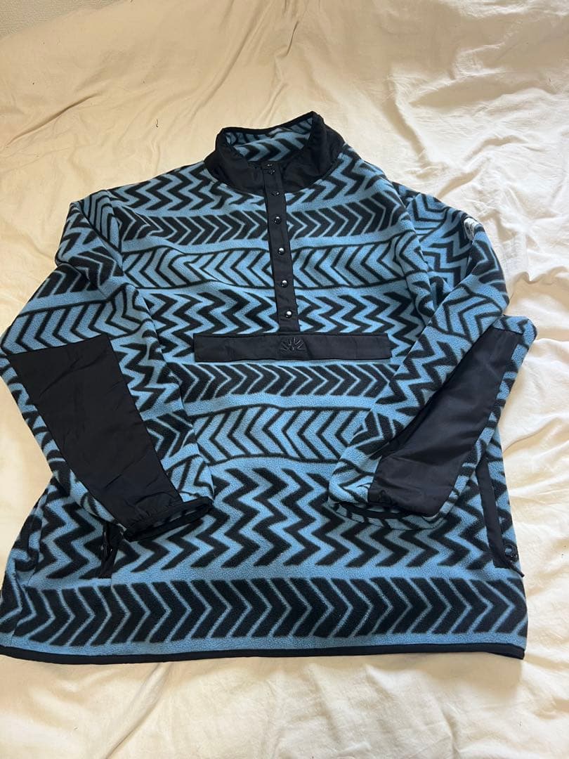 ざくろ様秋冬物　スノーボードブランド　AUTUMN フリース上下セットXXL