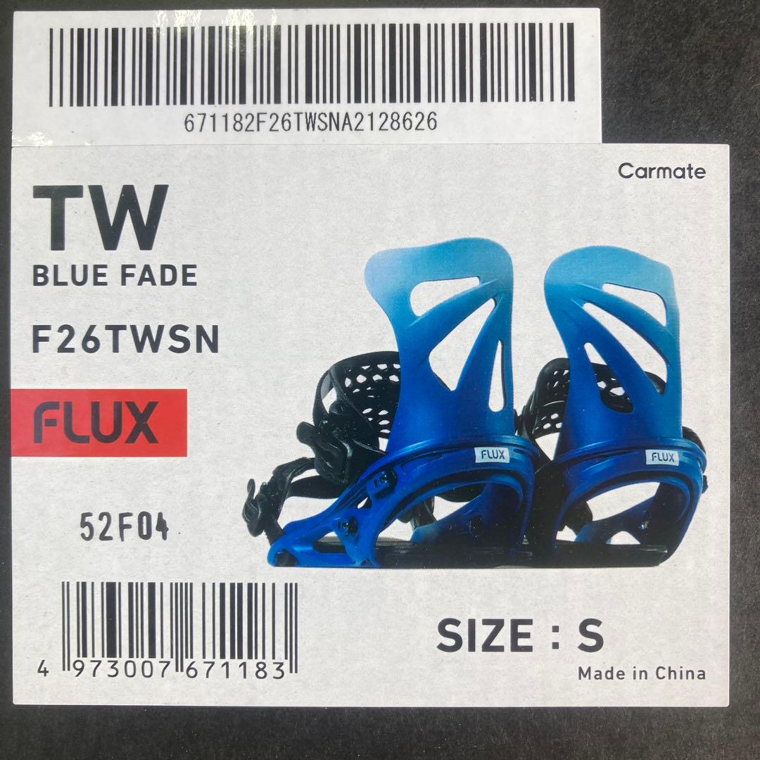 FLUX F26TWSN ビンディング ブルーフェイド　サイズS