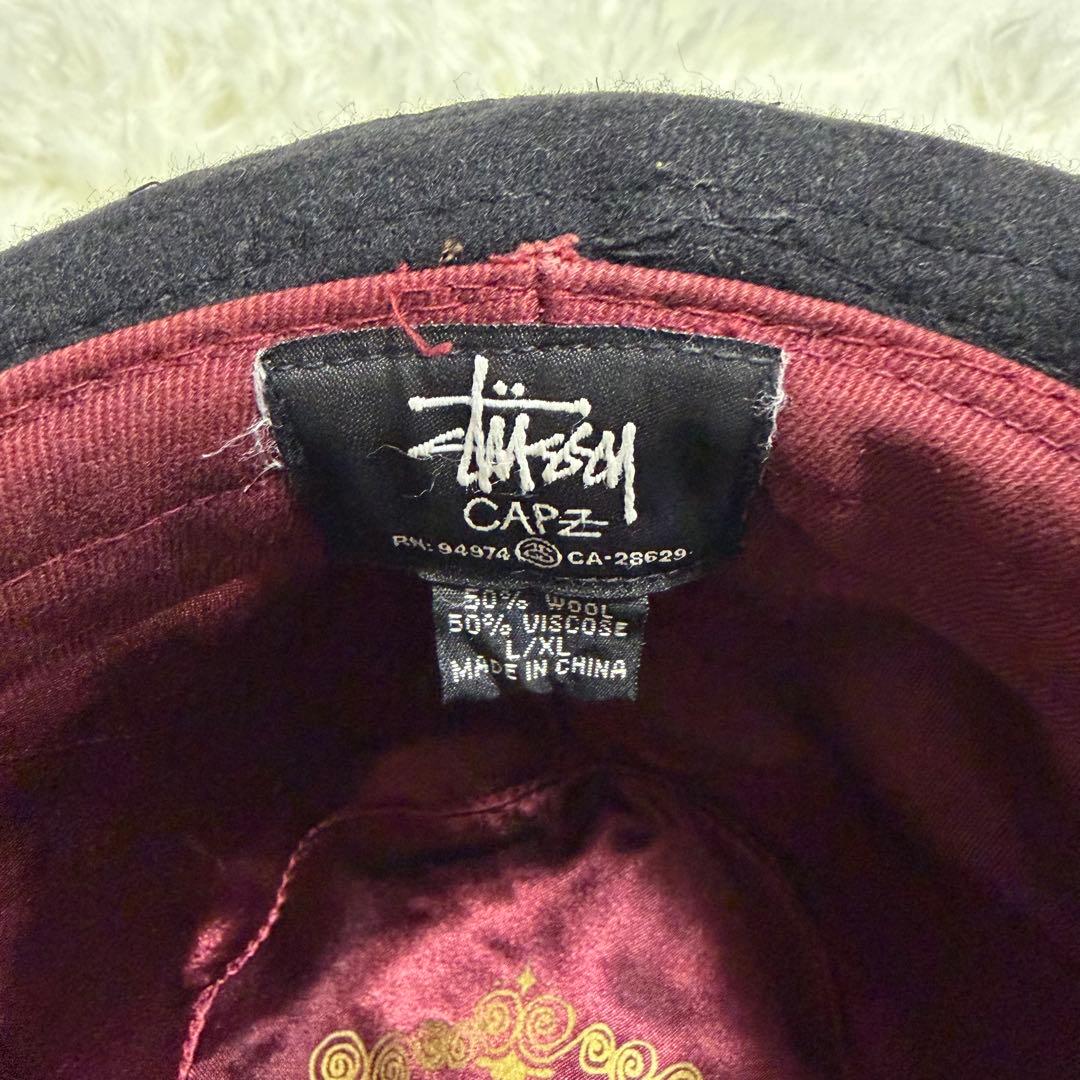 激レア 美品　STUSSY ステューシー 00s ウールポークハット L/XL