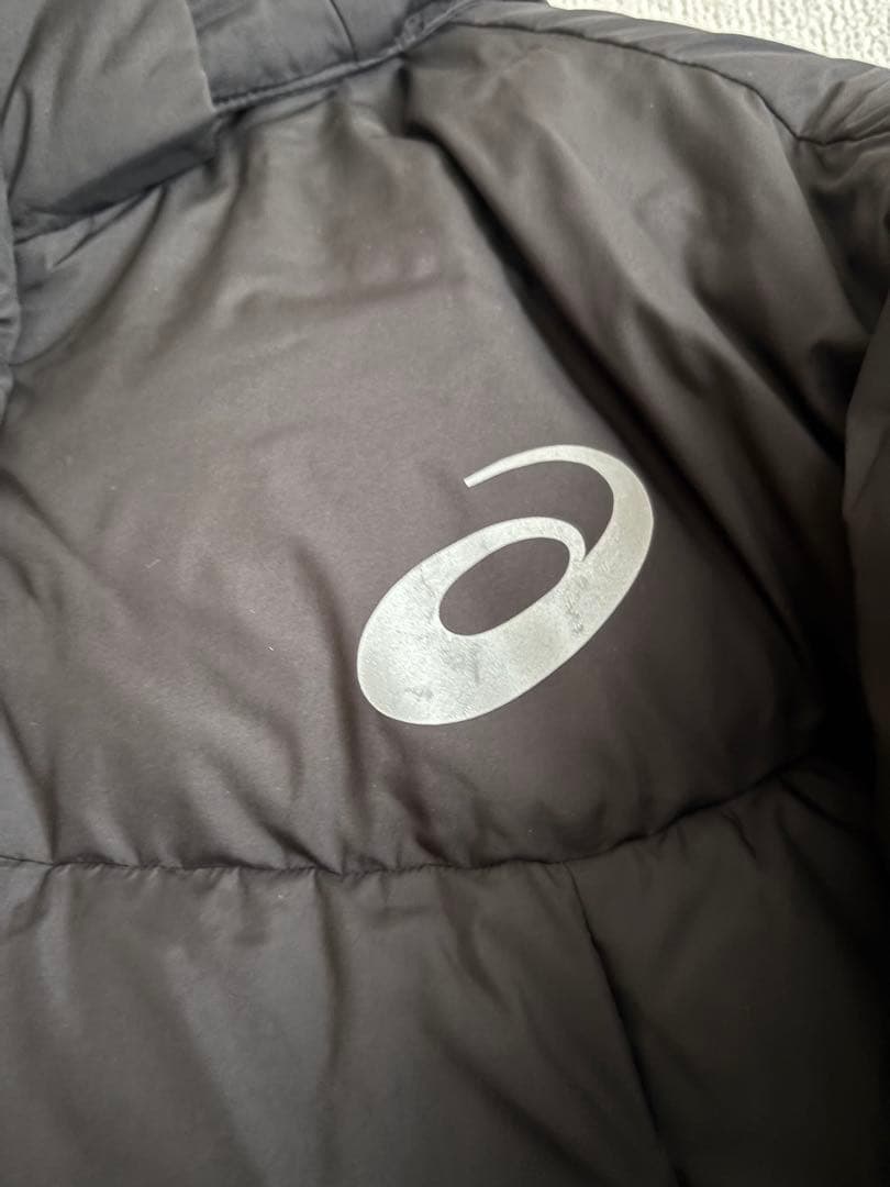 asics ベンチコート L 黒