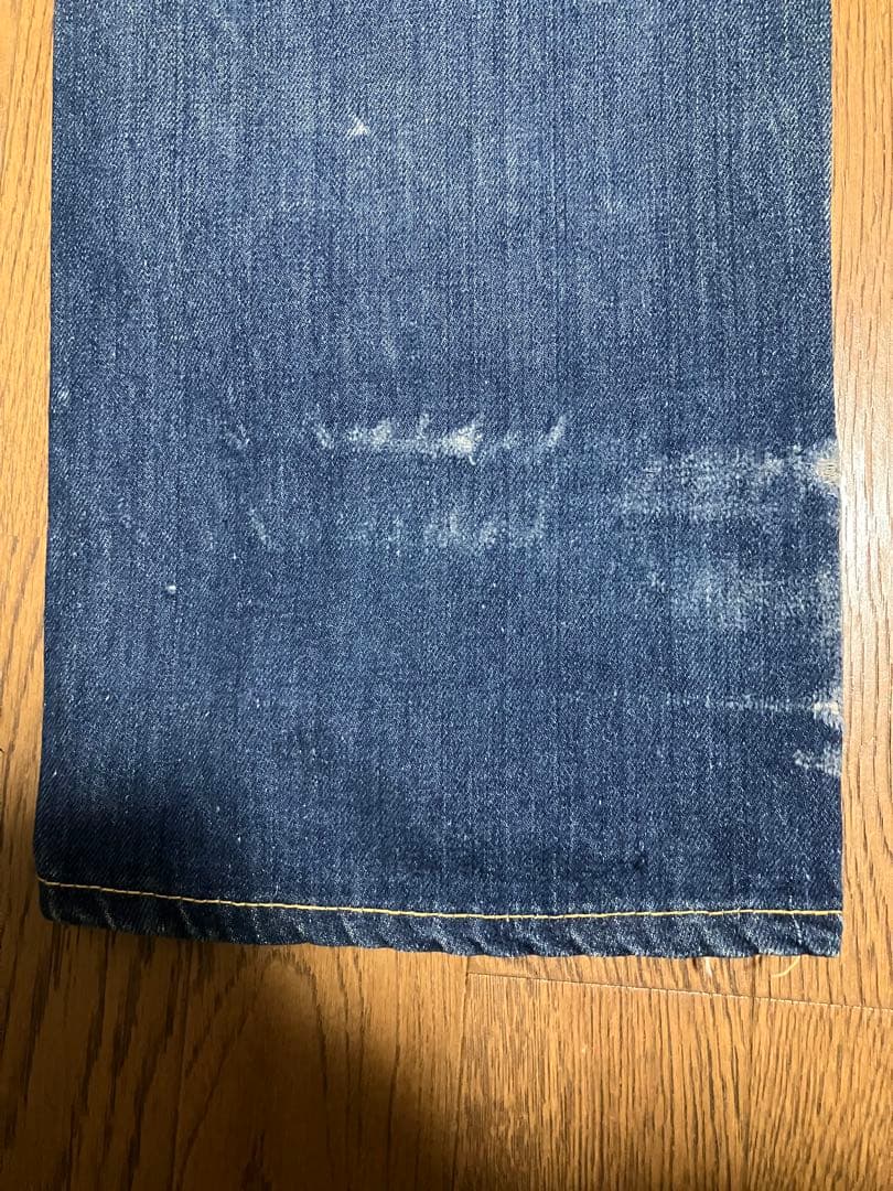 40s デニム　ベイカーパンツタイプ　ビンテージ