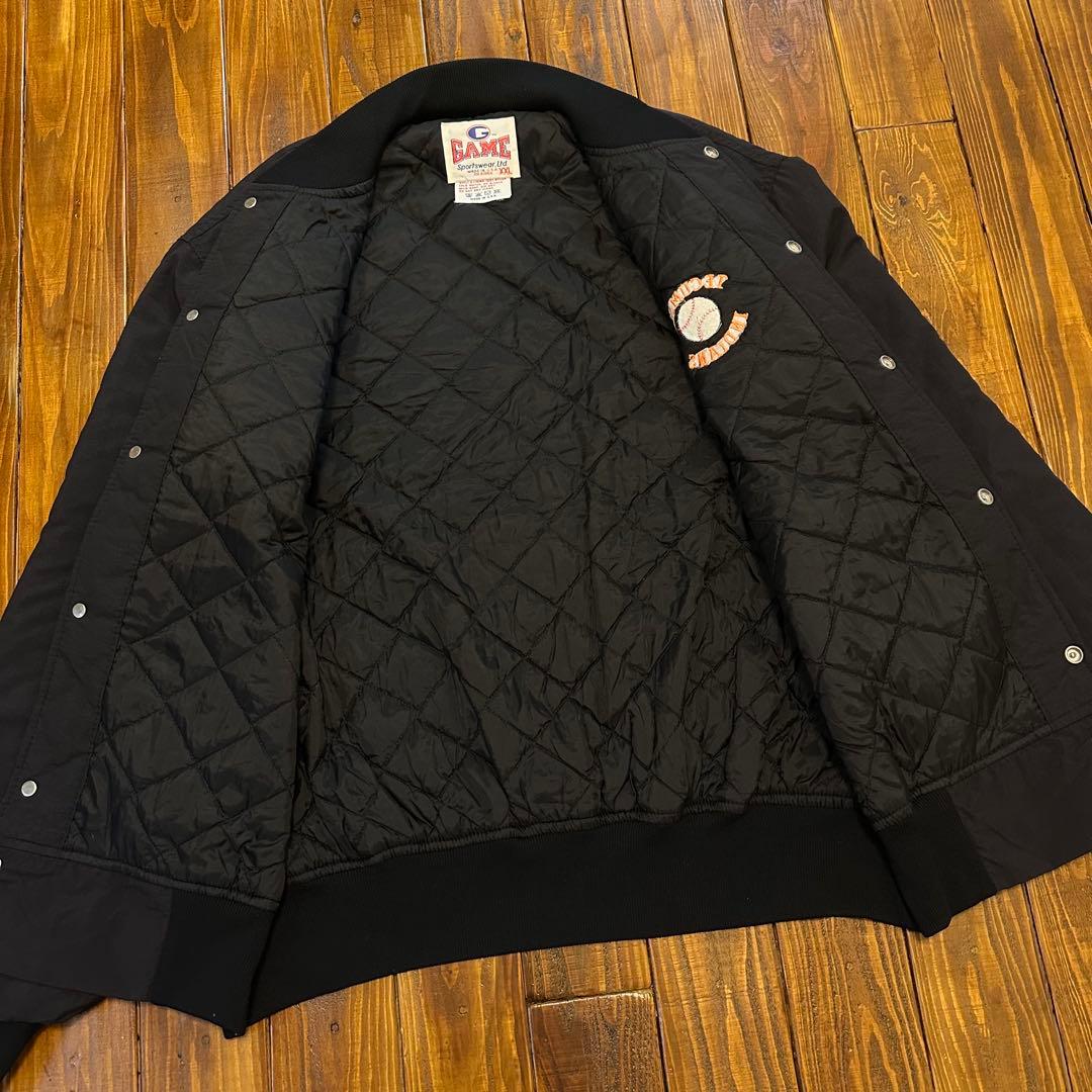 USA製！【GAME ゲーム】ベースボールジャケット　XXL オーバーサイズ