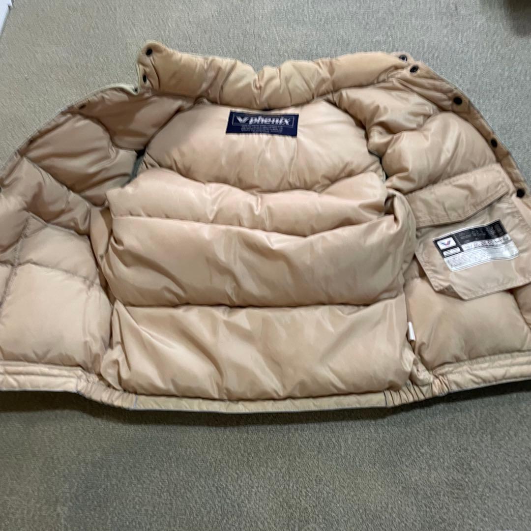 phenix 革切り替えダウンベスト