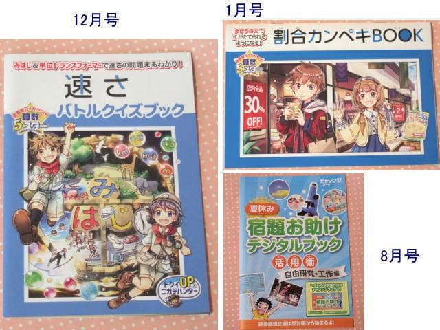 チャレンジ5年生　進研ゼミ　2025年4月～2026年2月　ベネッセ
