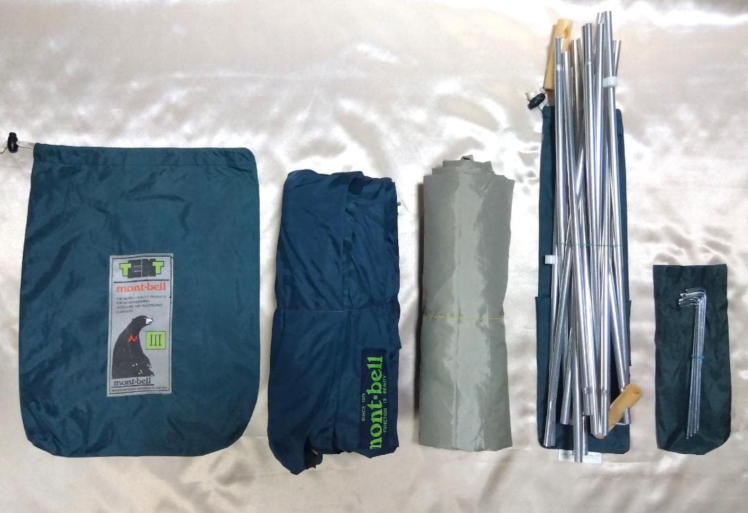 ☆ムーンライトテント3型☆ゆるキャン☆モンベル☆mont-bell☆