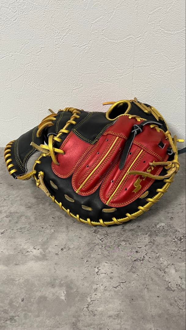 最終値下げ【オールスター限定品】SSK 軟式キャッチャーミット 阪神梅野モデル