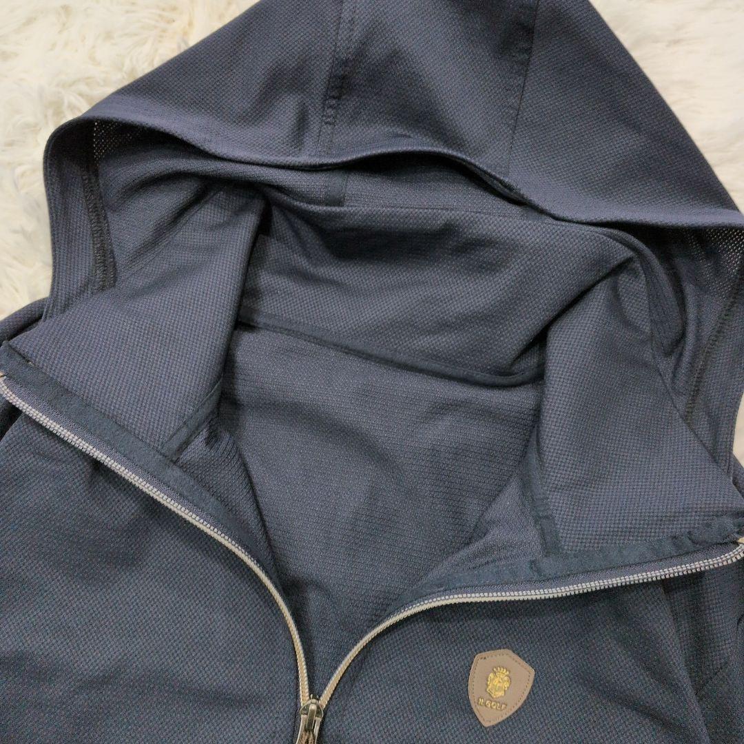 極美品✨ フェリージゴルフ ウェア メンズ ウォームパーカー ブルゾン Wジップ
