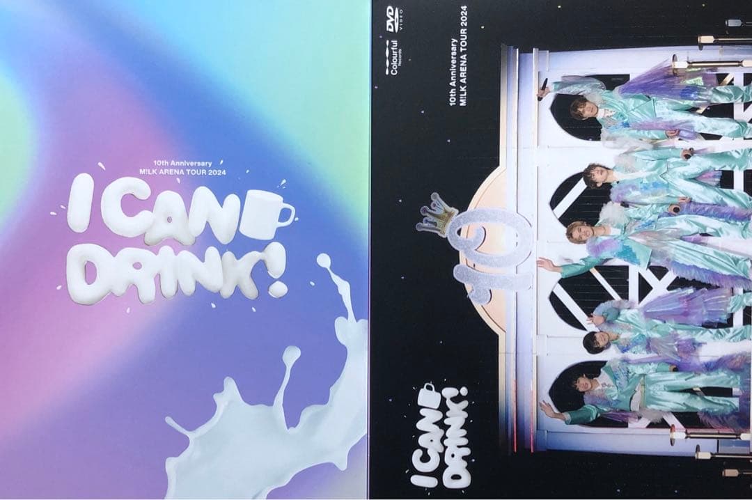 M!LK I CAN DRINK DVD 初回限定盤 山中柔太朗 ジャケット付