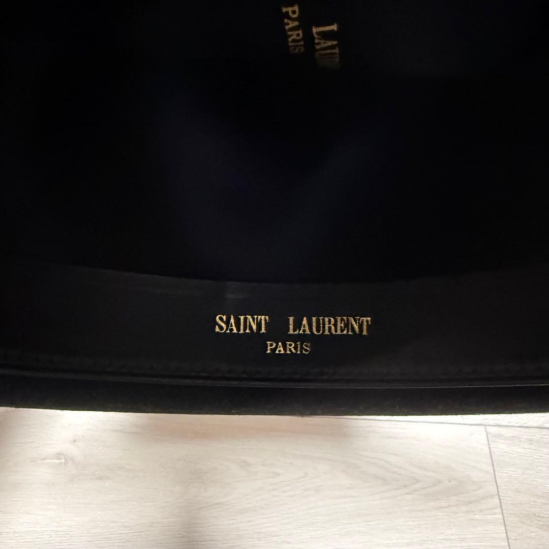 SAINT LAURENT サンローラン ハット ブラック 正規品