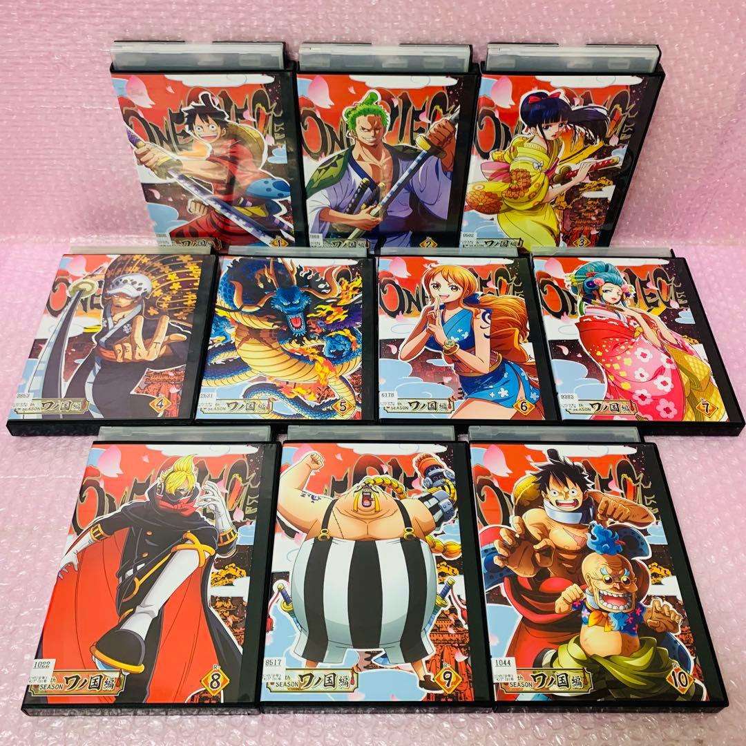 ケース付き　ワンピース 20THシーズン ワノ国編　DVD全巻セット　全55巻