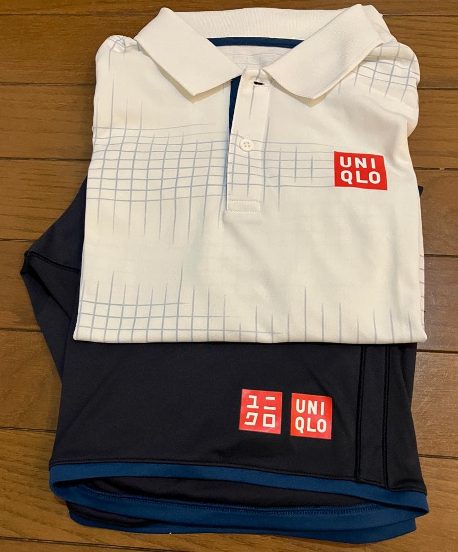 UNIQLO テニスウェア（錦織圭モデル） 上下セット Lサイズ