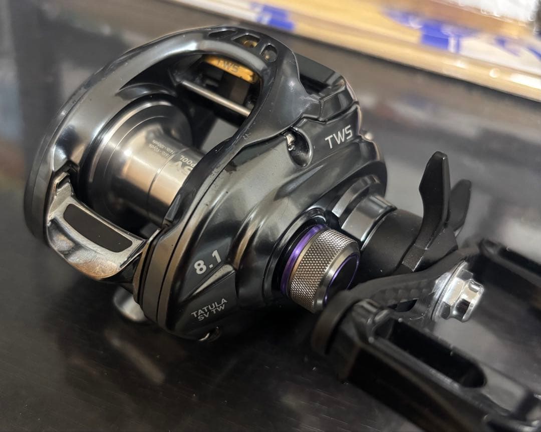 ダイワ タトゥーラ SV TW 8.1R ハンドル変更 メンテ済み