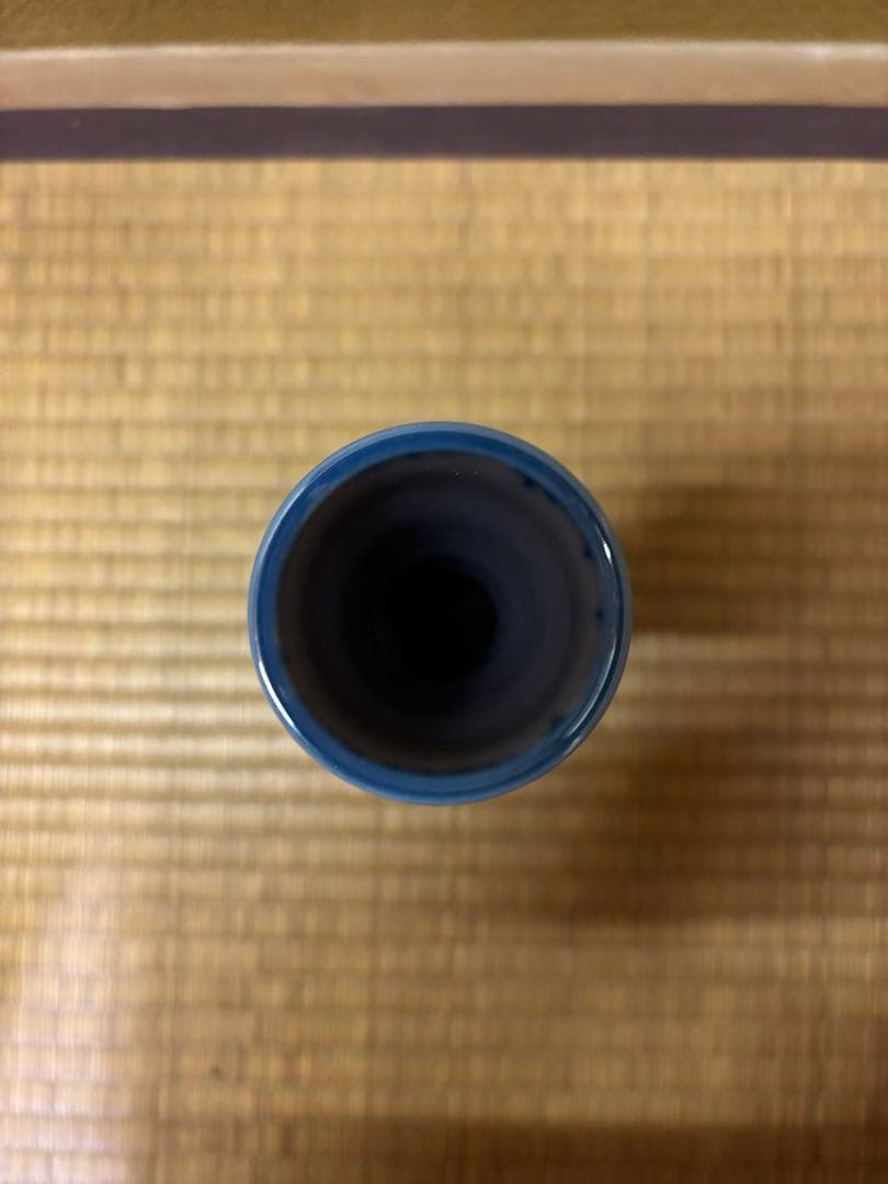 人間国宝　三代徳田八十吉　(正彦) 花入　花瓶　花生　壷