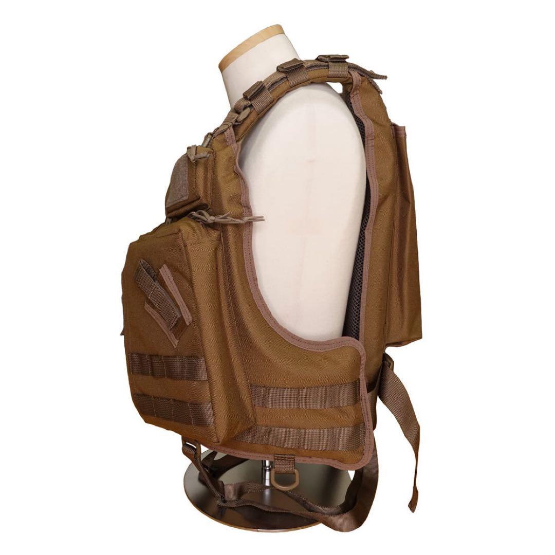 SUBROC サブロック V-one VEST 1000D ブラウン ウェア