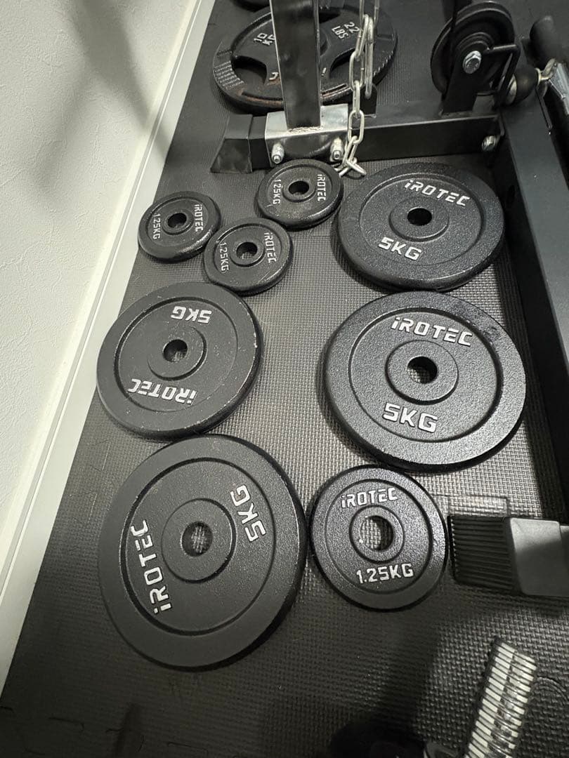 【九州の方限定】IROTECパワーラック・マルチポジションベンチ・バーベルセット