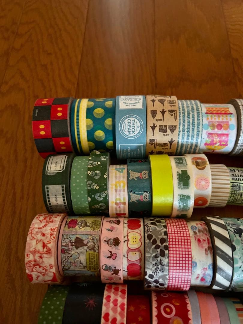 キャラクター　マスキングテープ　マステ　シール　廃盤品