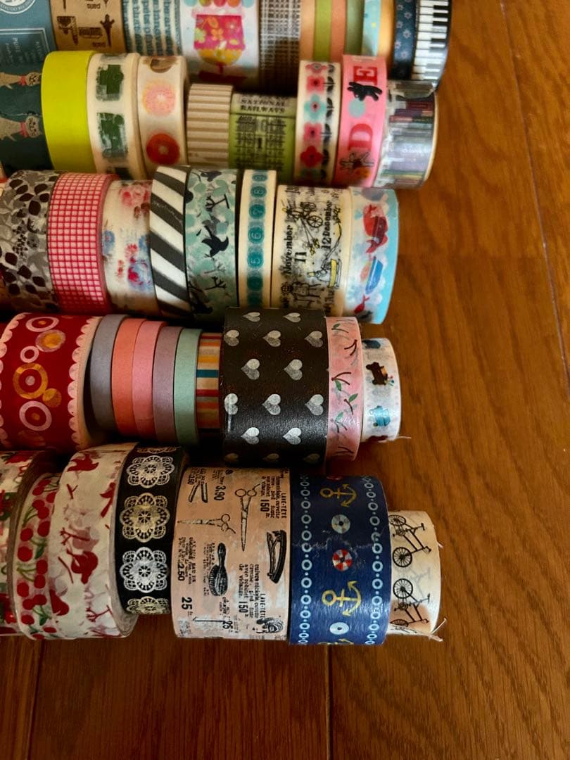 キャラクター　マスキングテープ　マステ　シール　廃盤品