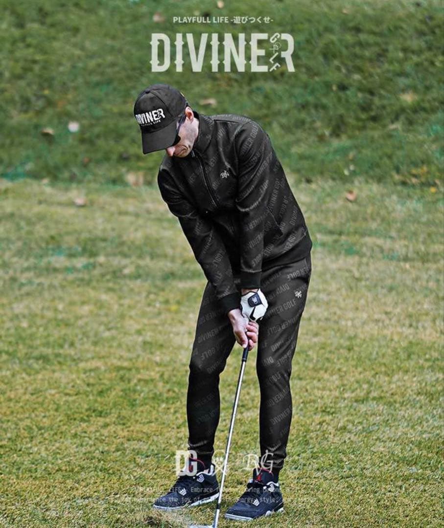 【新品】DIVINER GOLF セットアップ