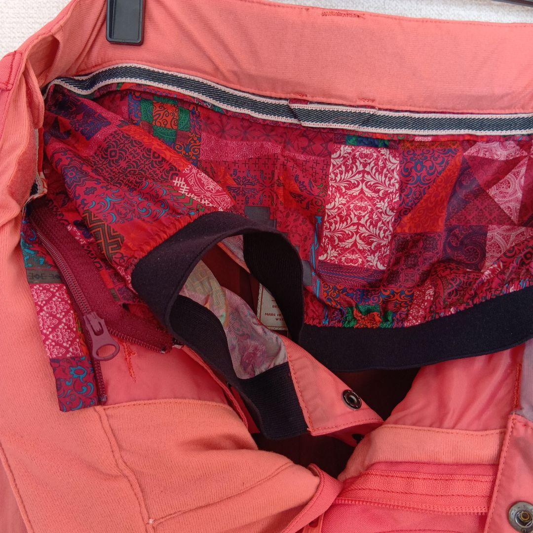 BURTON バートン スノーボードウェア 上下セット レディース M ピンク