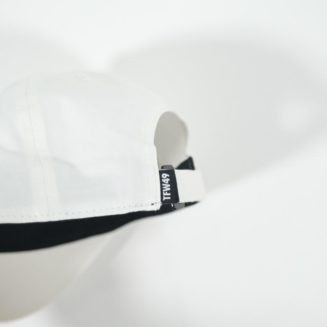 メンズウェア TFW49 GOLF EMBROIDERY 6PANEL CAP WHITE