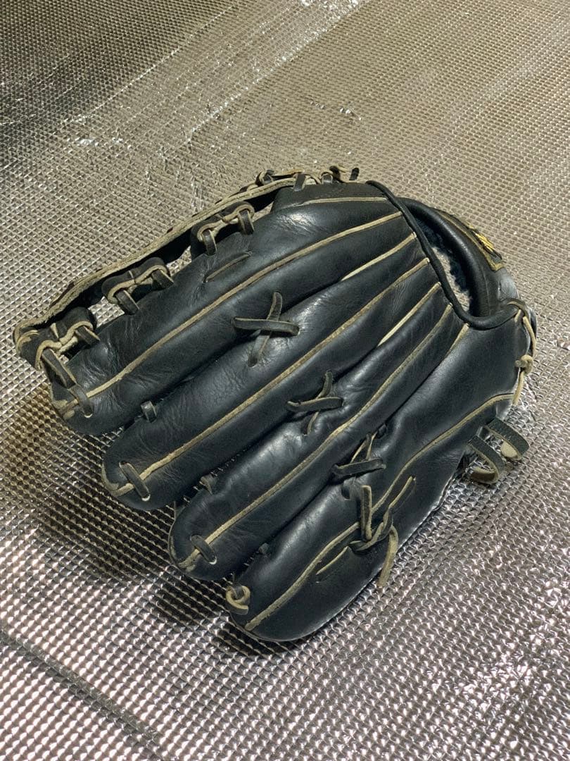 ZETT プロステイタス　軟式　外野用　BRGB 30517 グローブ　黒