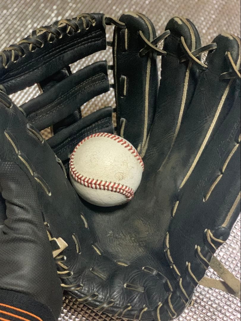 ZETT プロステイタス　軟式　外野用　BRGB 30517 グローブ　黒