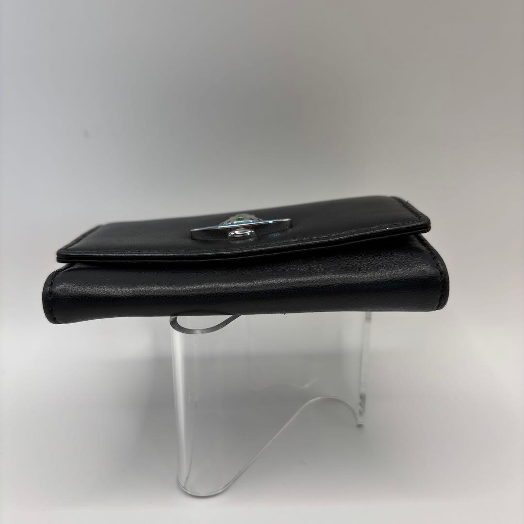 vivienne westwood キーケース　４連　ブラック　ブルーオーブ