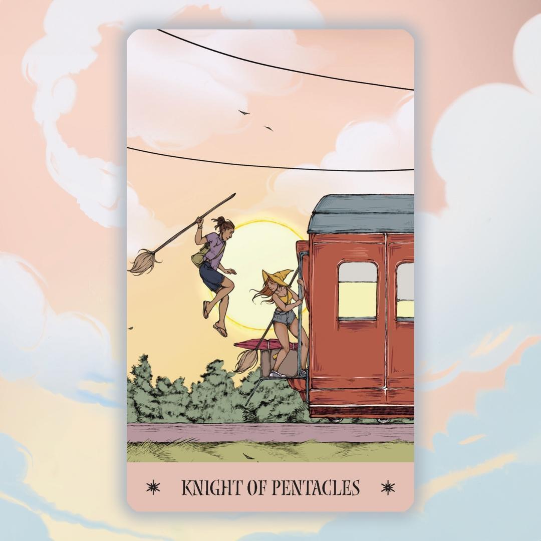 ★正規品タロットカード★キュート×現代的✨幸運や奇跡の内なる魔法を見つけるデッキ