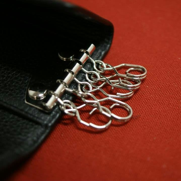 美品 Vivienne Westwood キーケース 5連 BLACK オーブ