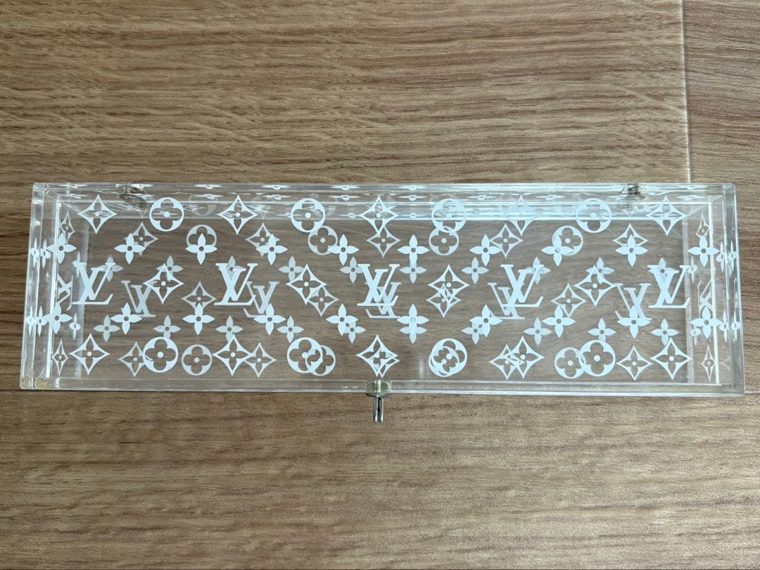 【レア】ルイ・ヴィトン クリアボックス キャンドル収納　ノベルティ非売品