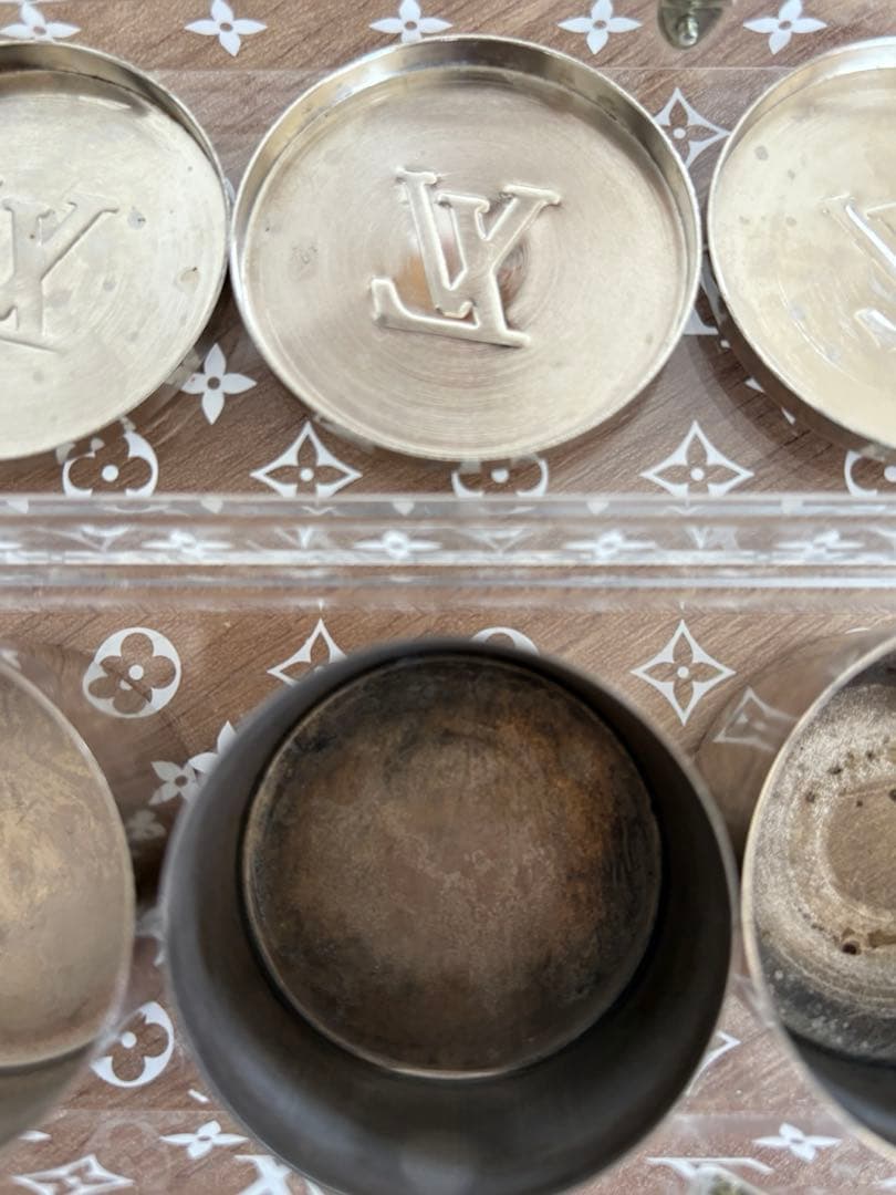 【レア】ルイ・ヴィトン クリアボックス キャンドル収納　ノベルティ非売品