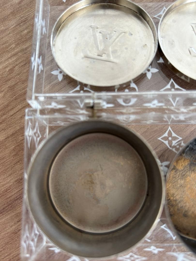 【レア】ルイ・ヴィトン クリアボックス キャンドル収納　ノベルティ非売品