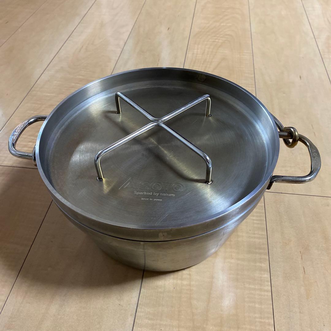 SOTO ダッチオーブン　10インチ　底網つき