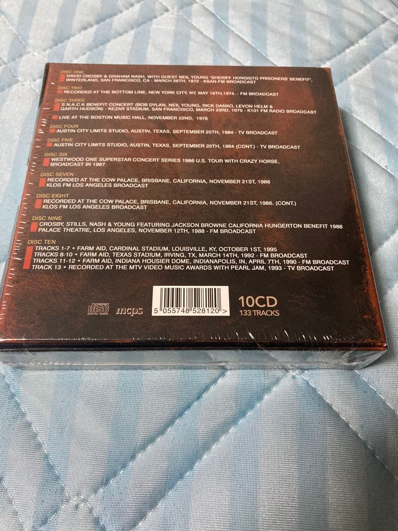 洋楽 Neil Young LIVE BOX 10CD