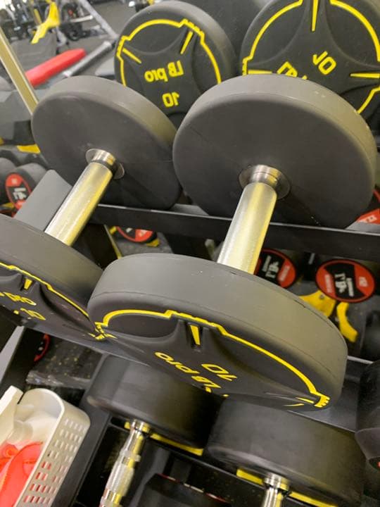 TPUダンベル　１７.5kg 2個